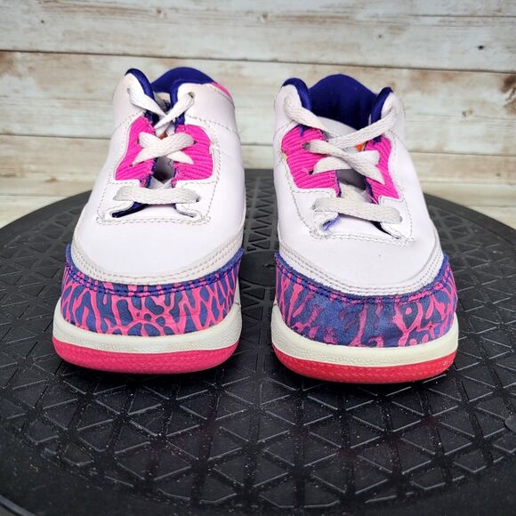 Jordan Kids Sneakers Pink and Blue - Picture 3 of 10